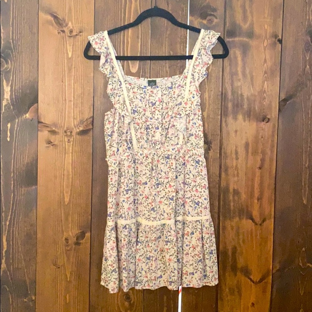 Floral print dress